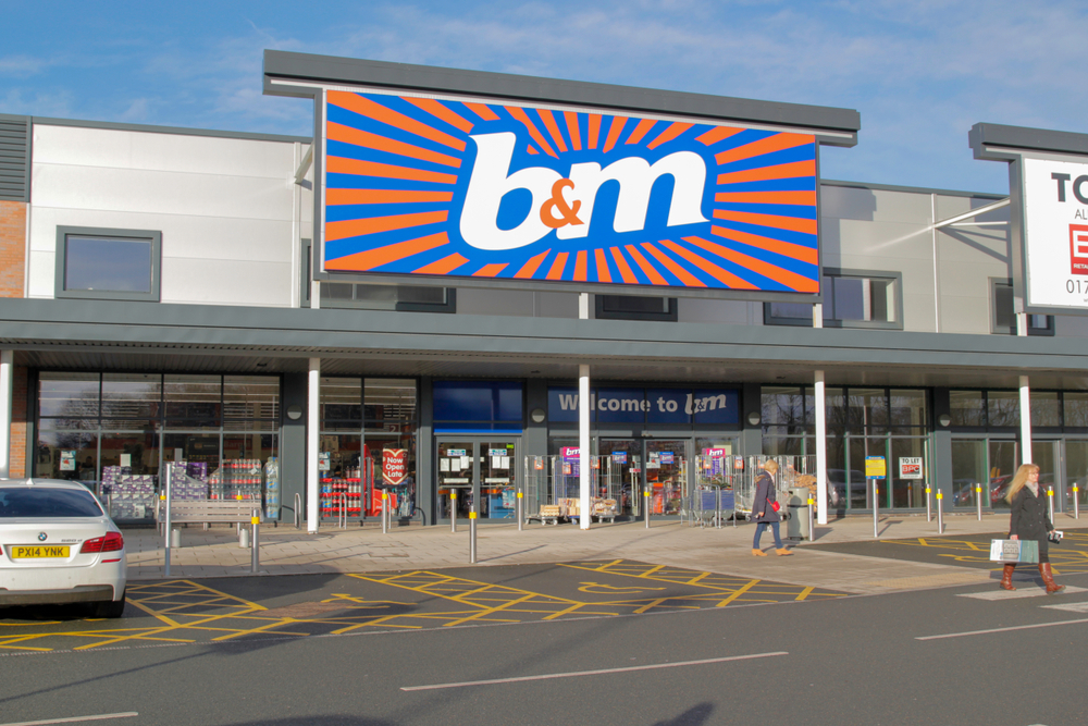 B&M reports strong half