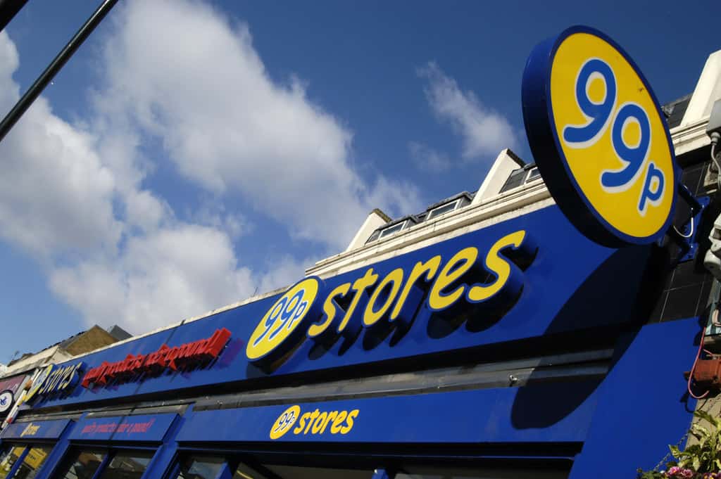 99p Stores in administration