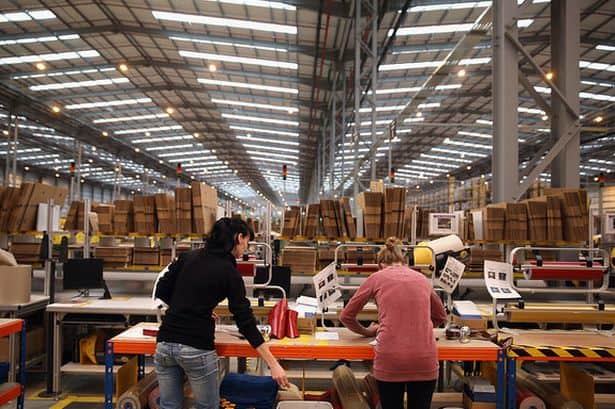Amazon expands Exeter facility
