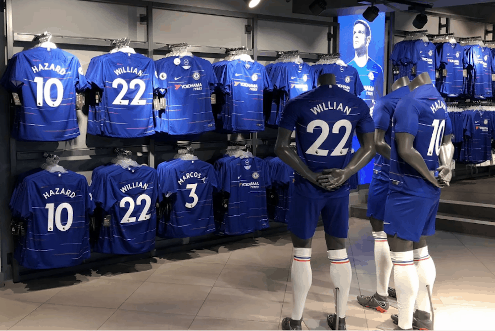 Fanatics extends Chelsea FC deal