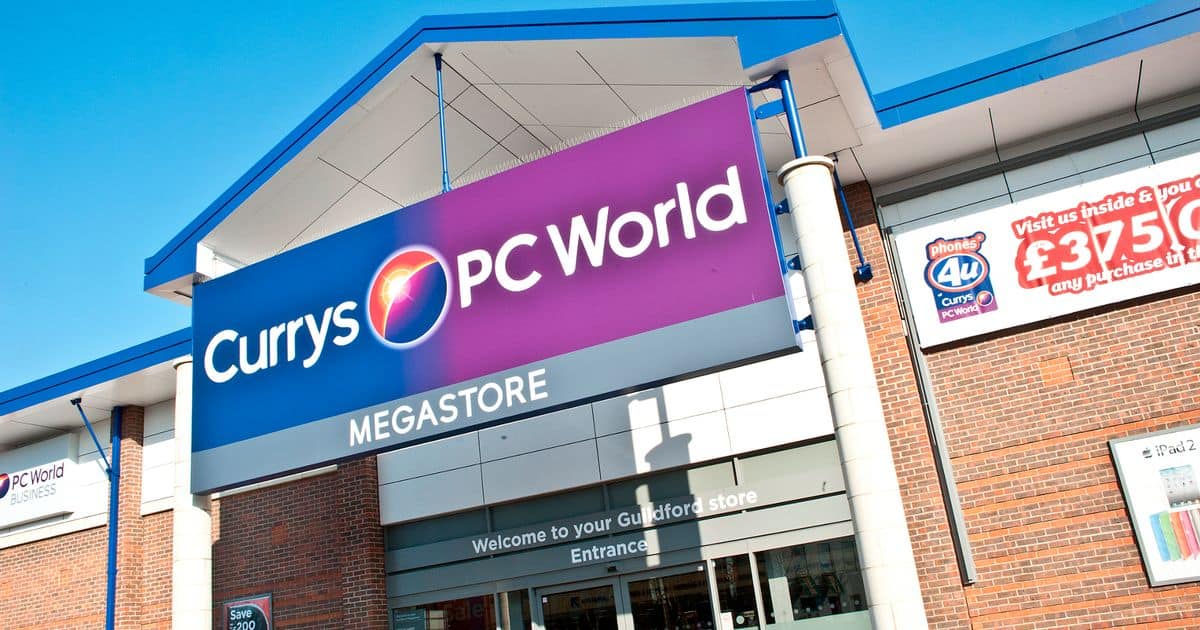 Currys PC World offers same day delivery