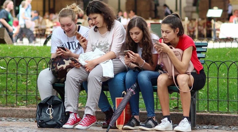 Research shows that under 24 spend too much time on social media