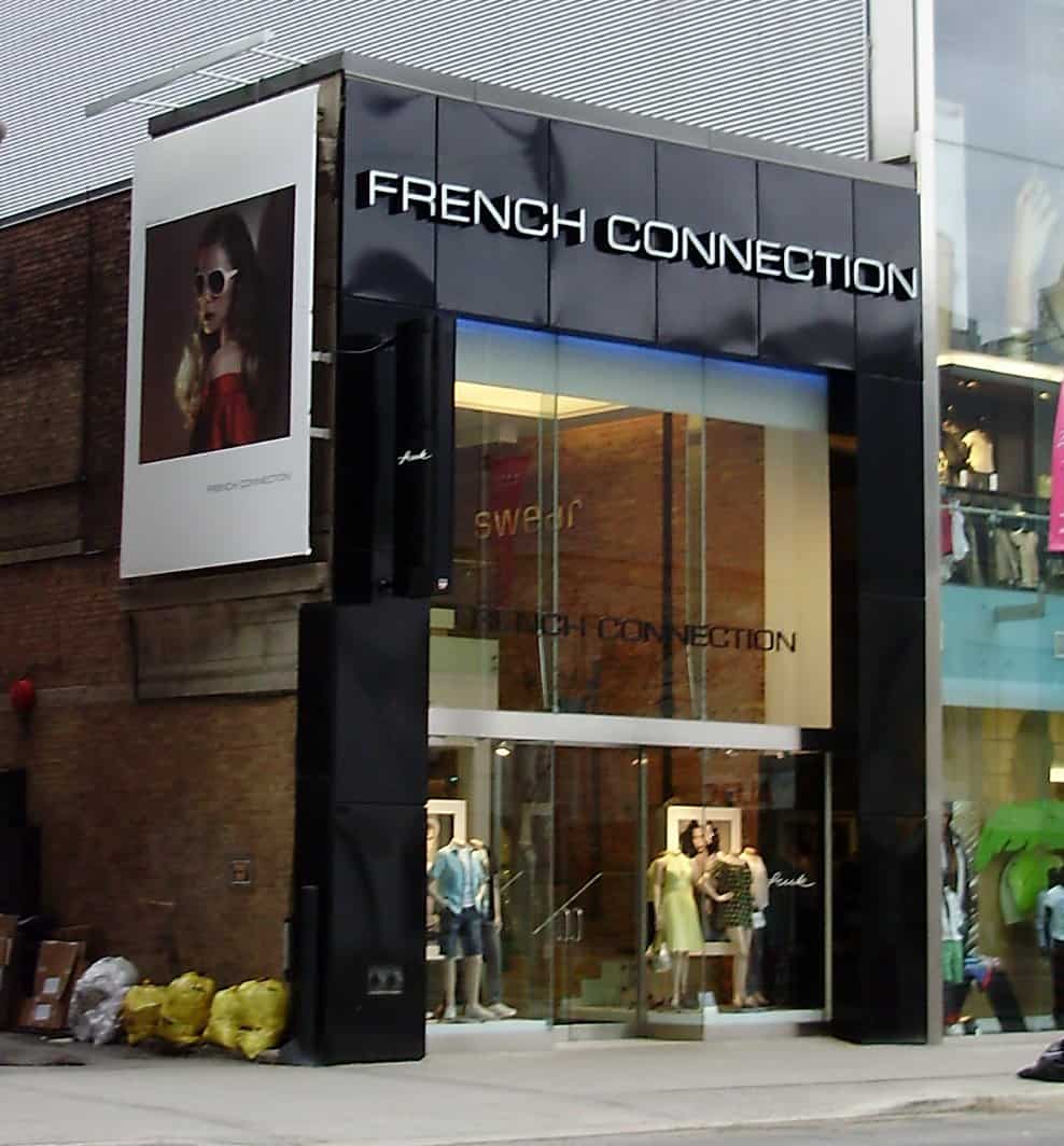 French Connection sales drop
