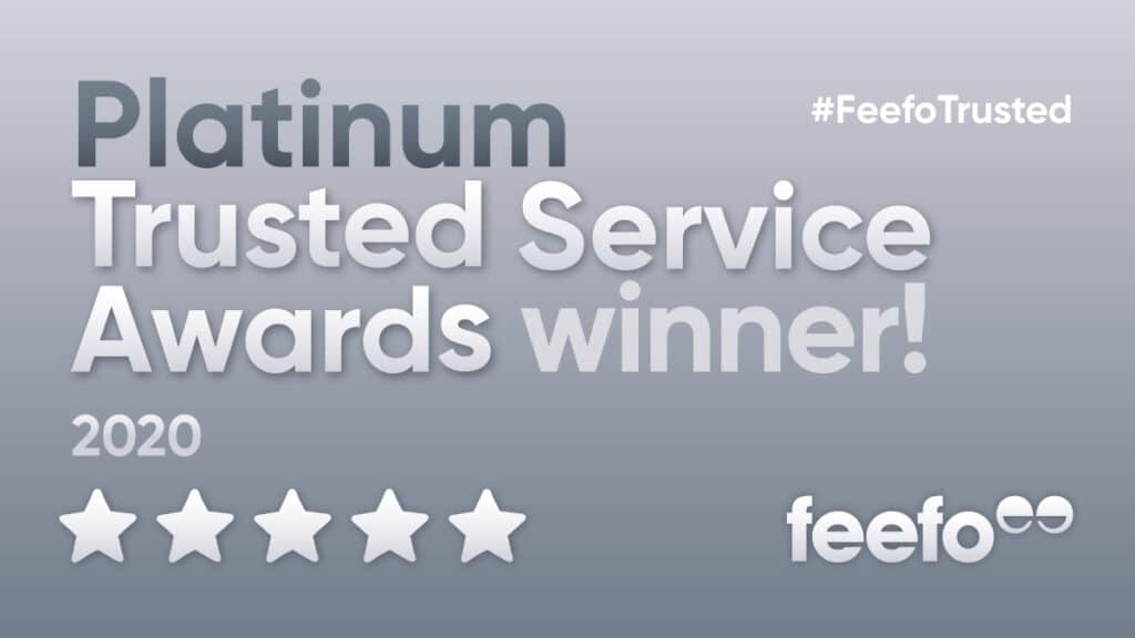 New platinum status in customer review awards