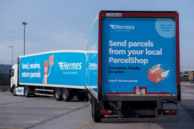 Hermes supports UK supermarkets