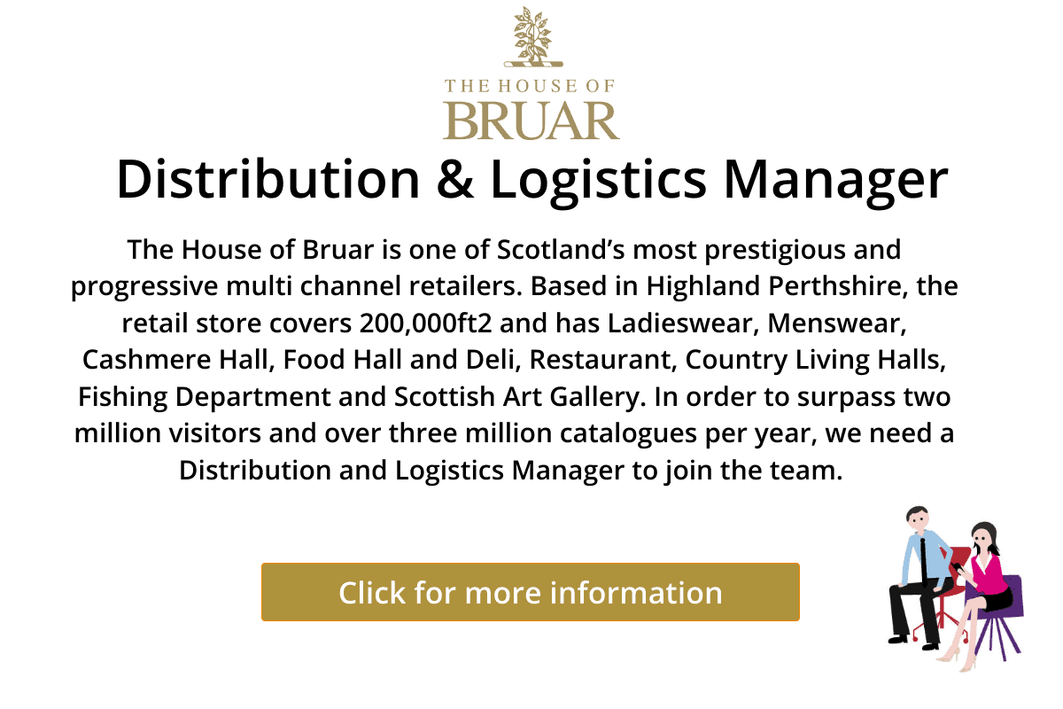 House of Bruar – Distribution & Logistics Manager
