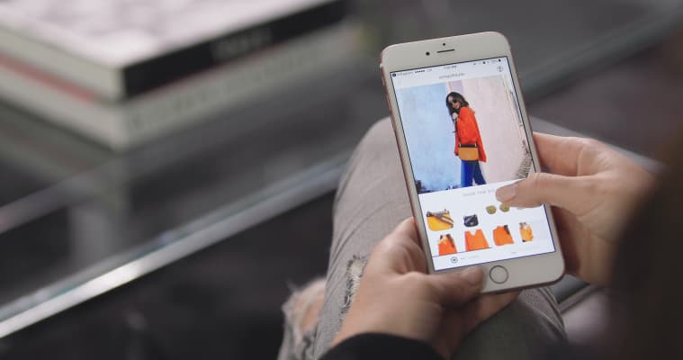Shoppable Instagram for Vogue