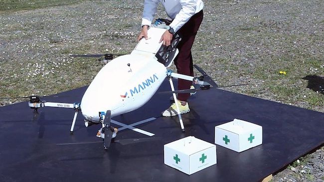 Drone delivery start-up Manna raises US $25m ahead of major expansion