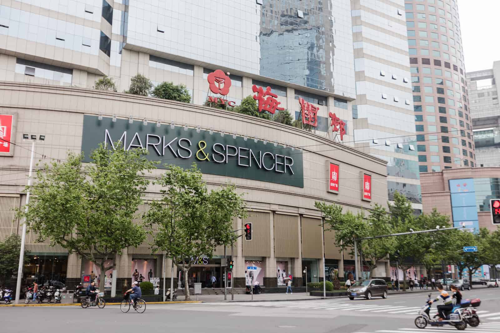M&S realigns its Chinese business