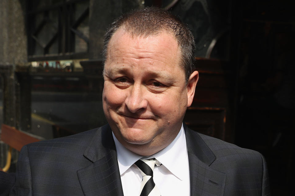 Mike Ashley shows House of Fraser interest