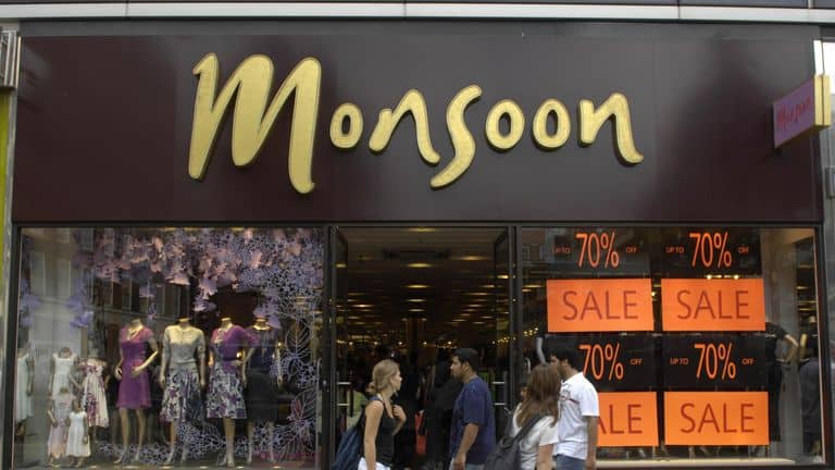 Monsoon adds £1.4 million revenue using ship from store