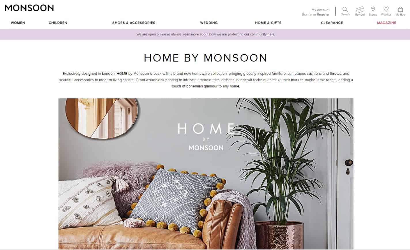 Monsoon experiences increase in website dwell time