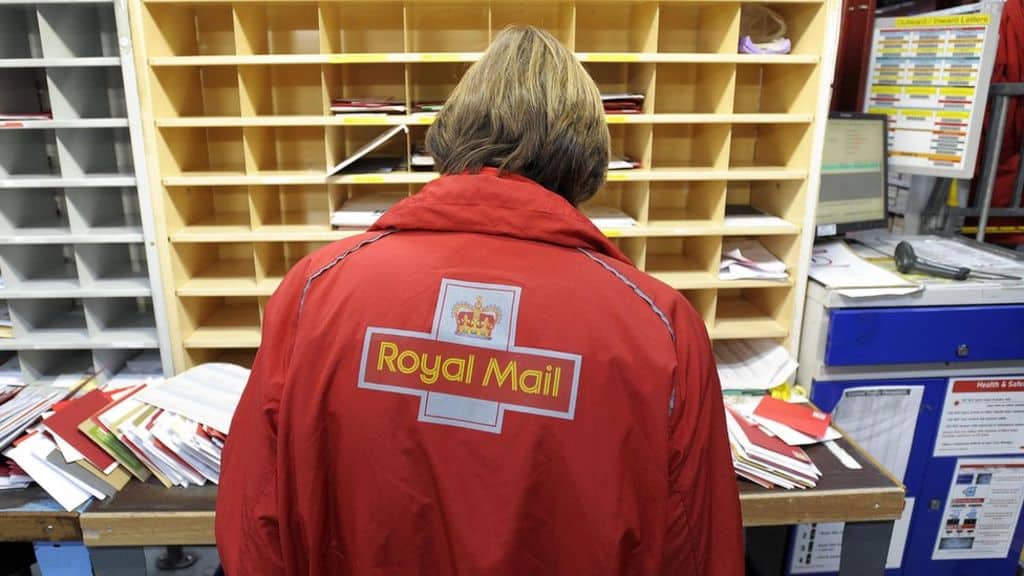 Royal Mail update