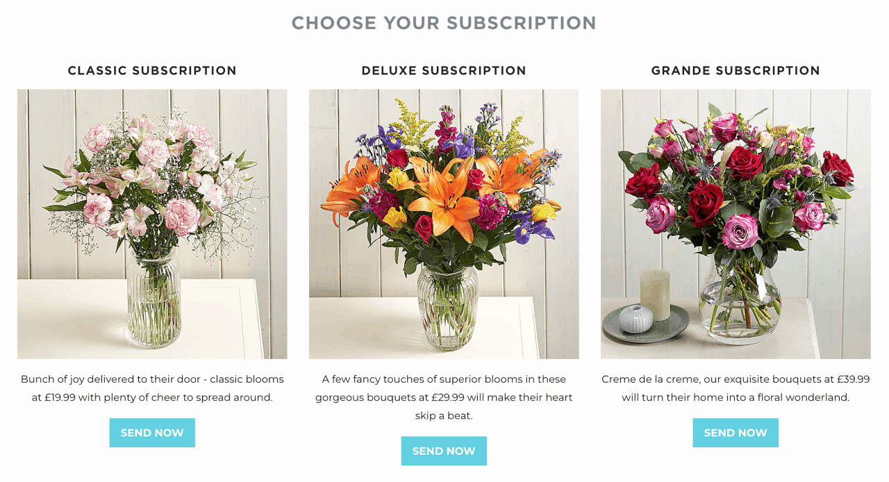 Serenata Flowers launches subscription service