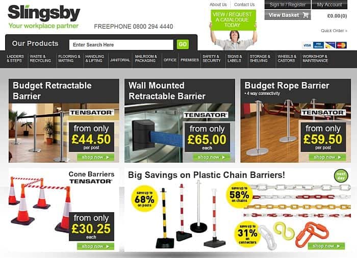 Sales up at direct B2B supplier Slingsby