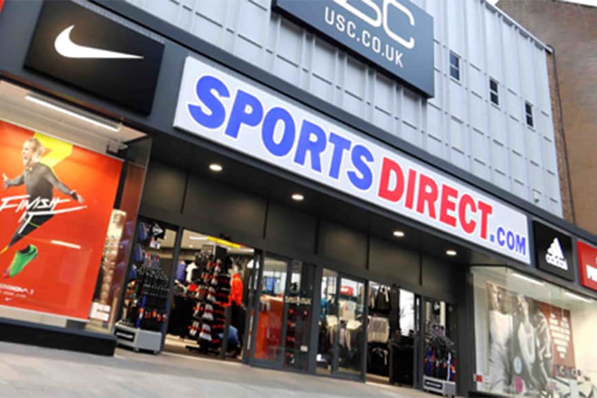 Sports Direct posts stronger half year