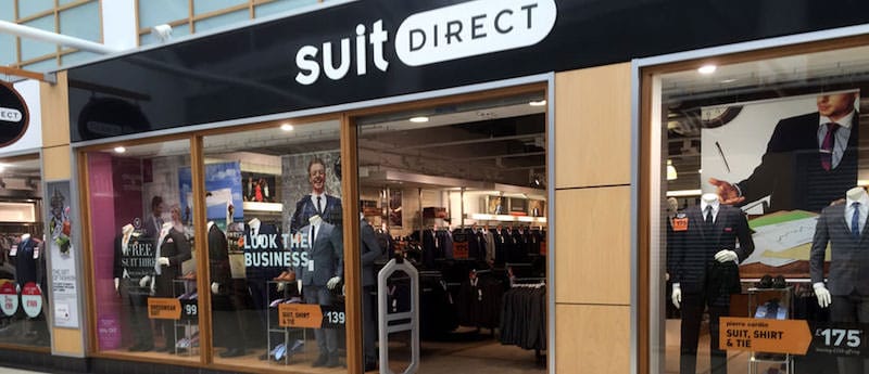 Suit Direct opens flagship store