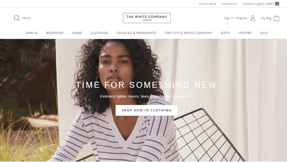The White Company achieves record Black Friday and Cyber Monday online sales