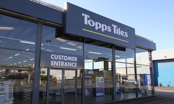Topps Tiles £40m up on pre-Covid revenues