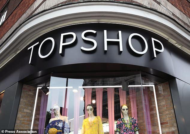 Topshop Australian chain suffers closures