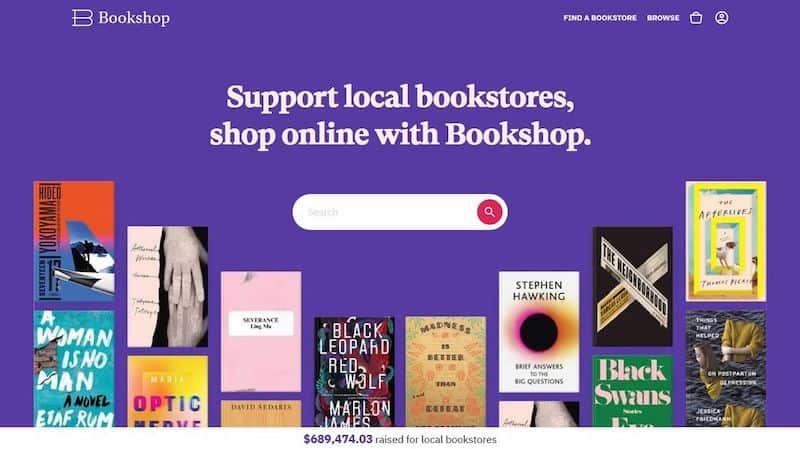 Bookshop.org launches to UK customers