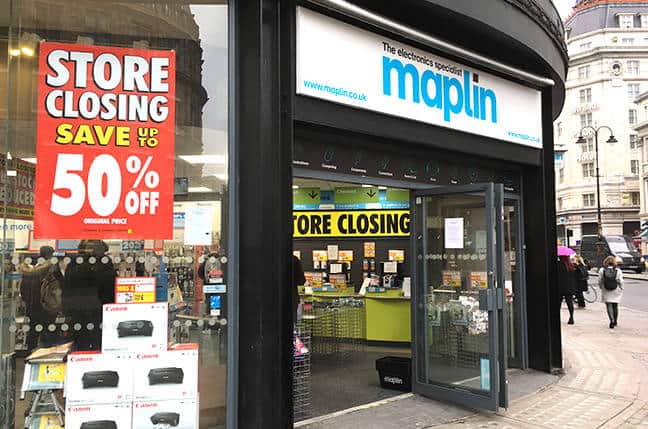 Maplin achieves strong growth