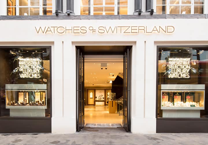 Watches of Switzerland posts positive FY results