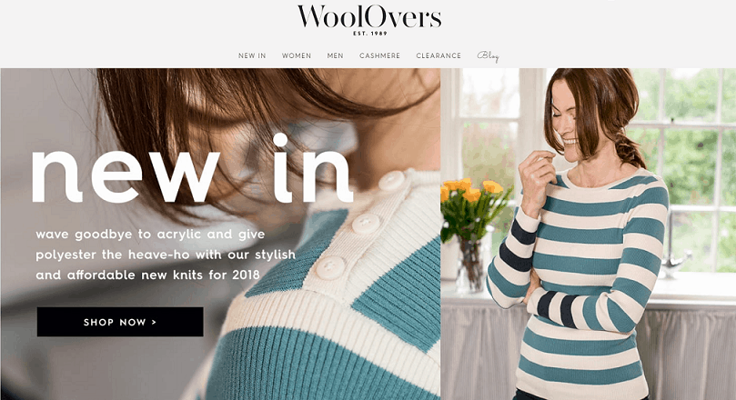 WoolOvers overhauls brand to attract new customers