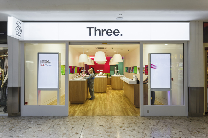 Three to revamp UK stores and extend offering
