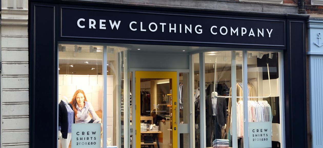 Crew Clothing plans to open more stores