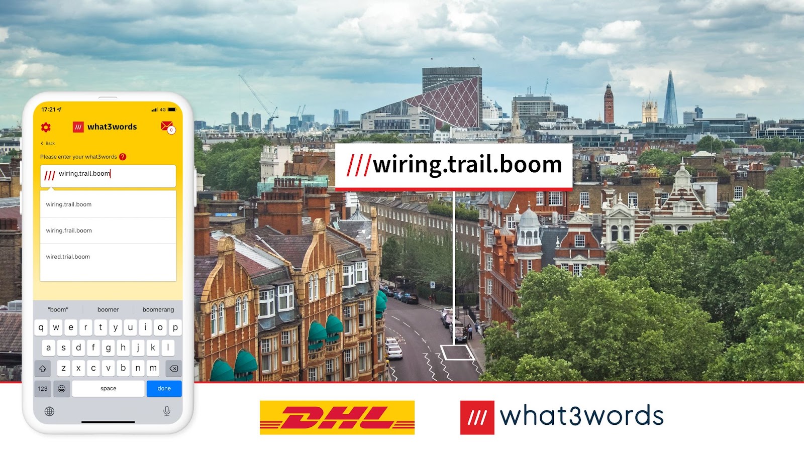 DHL can now deliver to what3words addresses via its UK Parcel App