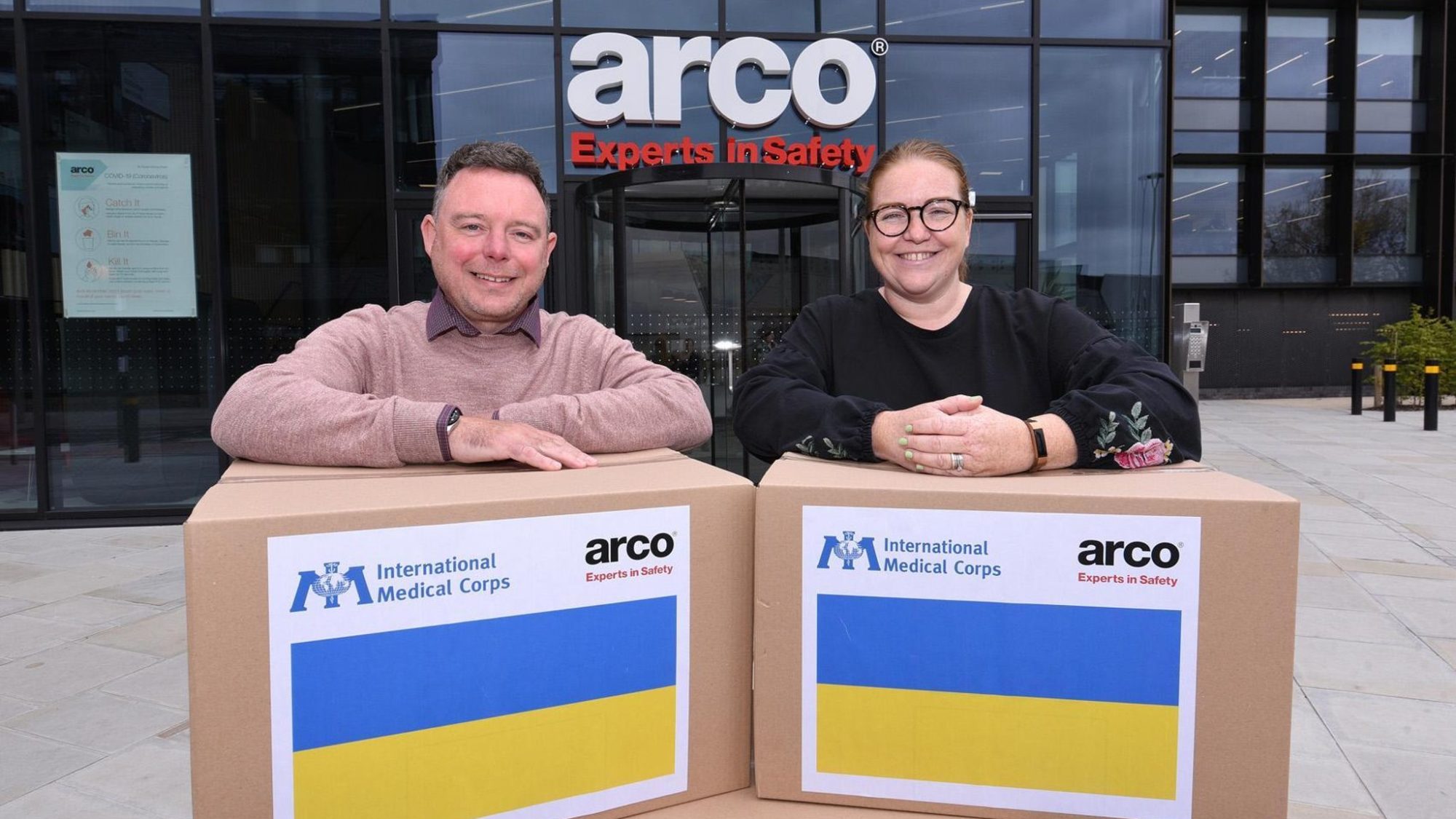 Arco sends support to Ukraine