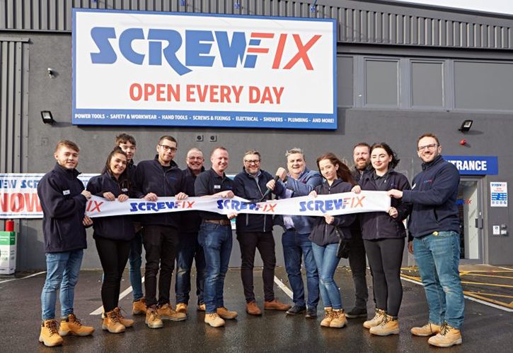 Screwfix opens 800th store & wants 80 more