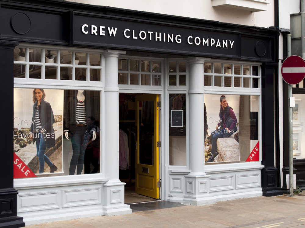 Crew Clothing to sell on M&S web platform