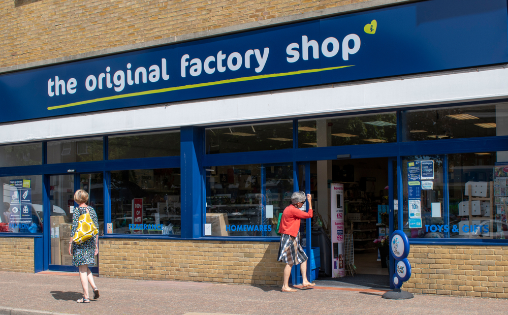 The Original Factory Shop business is up for sale