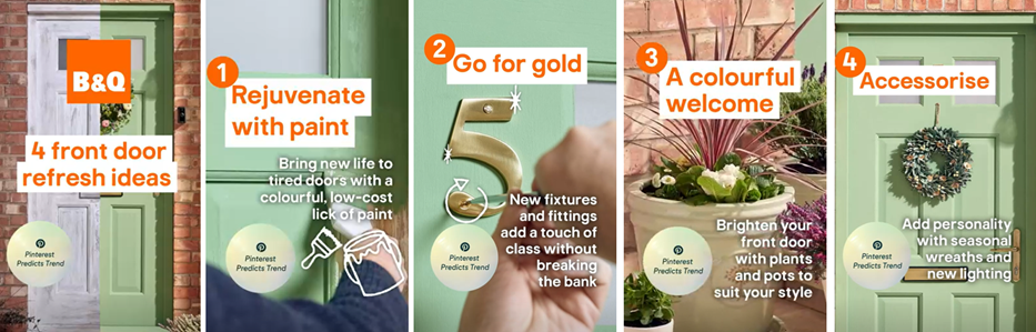 B&Q launches first insights-driven Trend Badge campaign on Pinterest