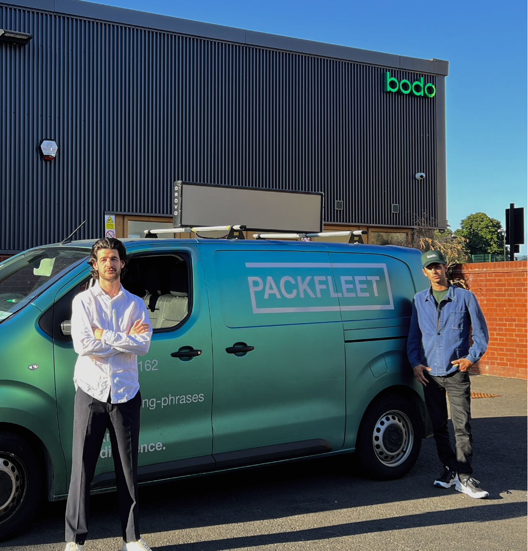 bodo teams up with Packfleet to expand carbon-neutral deliveries across London