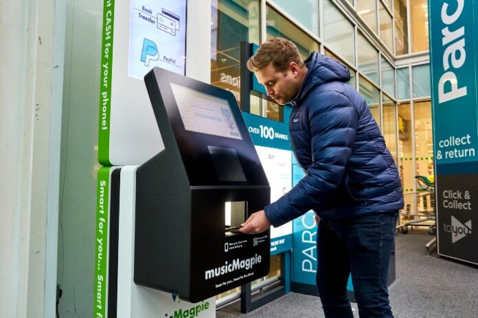 Music Magpie adds further SMARTDrop kiosks
