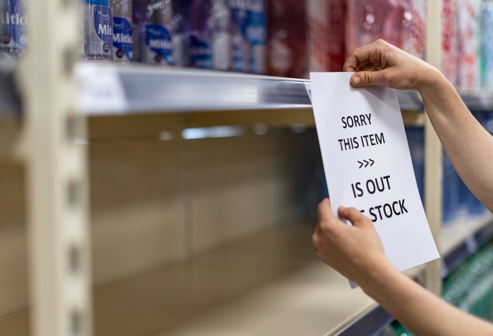 UK consumers say almost a fifth of the items in their weekly food shop are out-of-stock in-store