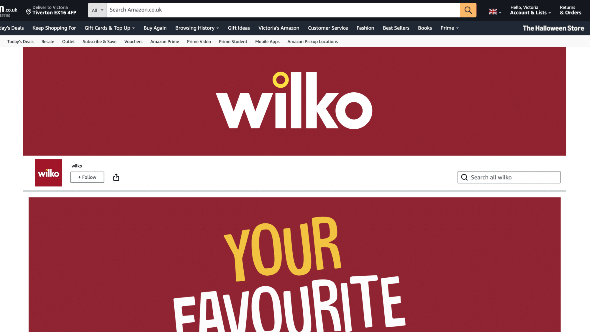 Wilko launches store on Amazon